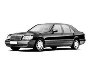 Эва-коврики на Mercedes-Benz S-Класс III (W140)