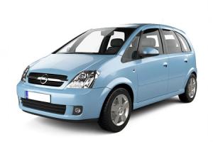 Эва-коврики на Opel Meriva I (A) 2002-2010