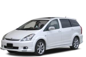 Коврики EVA на Toyota Wish I Компактвэн Рестайлинг Правый Руль 7 Мест 2003 – 2009