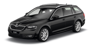 Эва-коврики с бортами на SKODA OCTAVIA A7 
